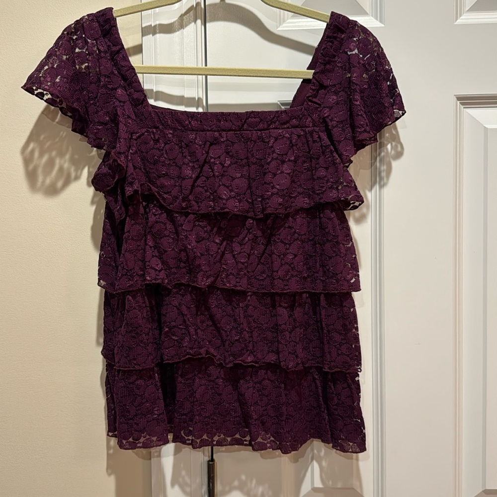 Plum Blouse